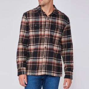 Paige Plaid Flannel Long Sleeve in Large